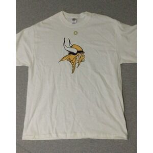 vintage NFL 90s Vintage Minnesota Vikings White Crewneck Tshirt Size XL